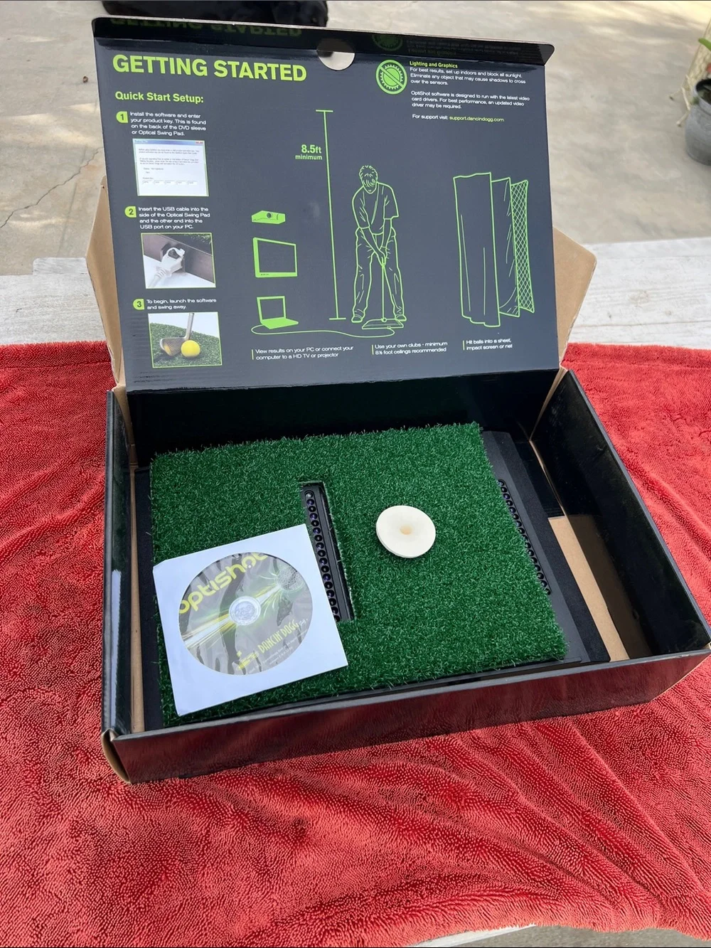 Optishot infrared golf